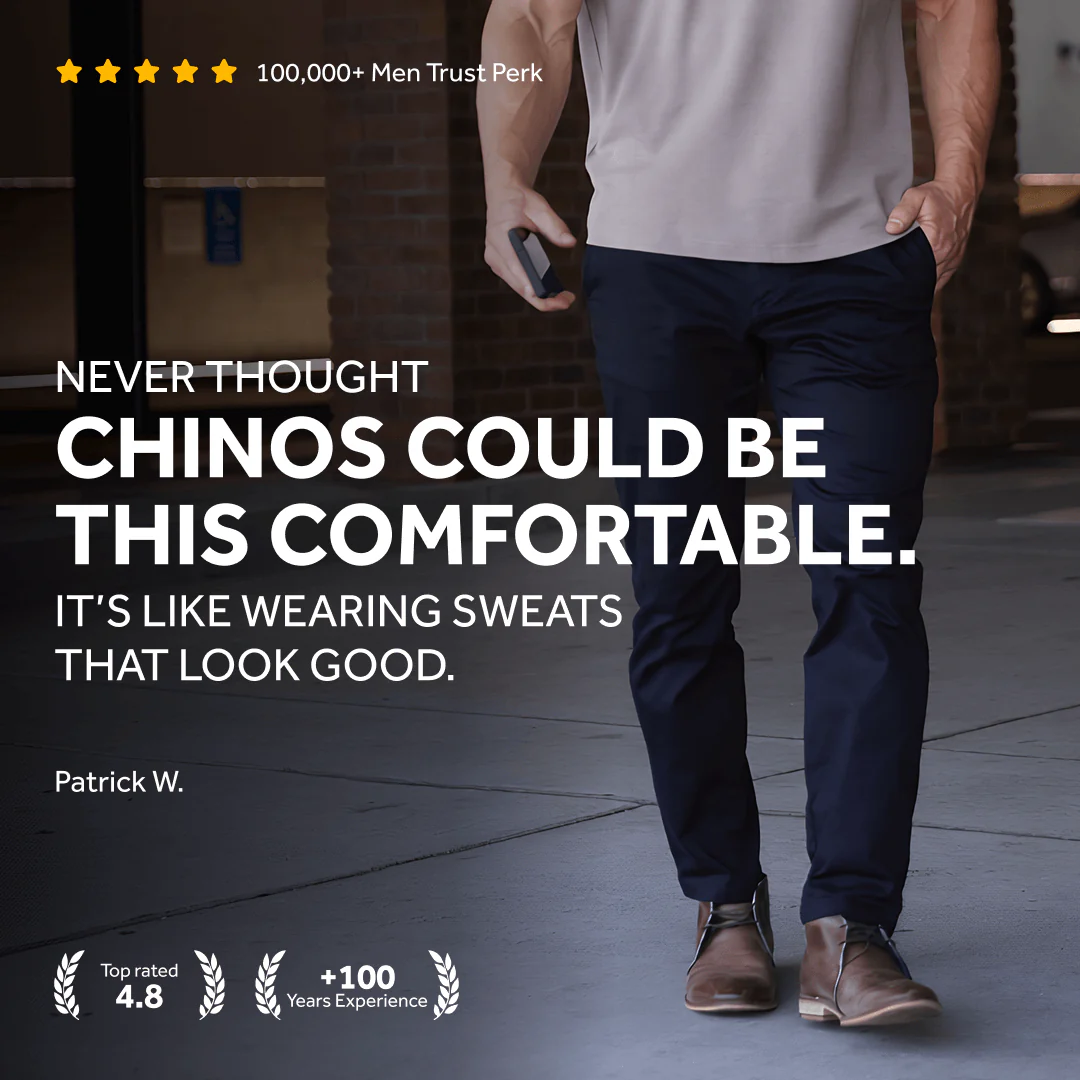Feel Good Chinos in Ink Blue - Image 4