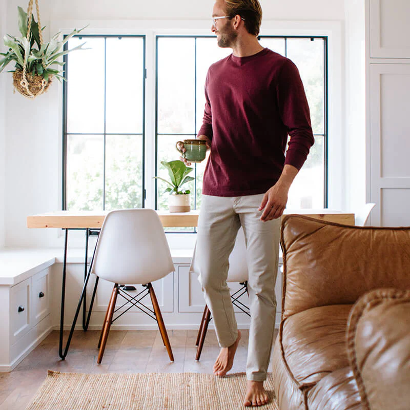 Feel Good Light Khaki Chinos - Image 32