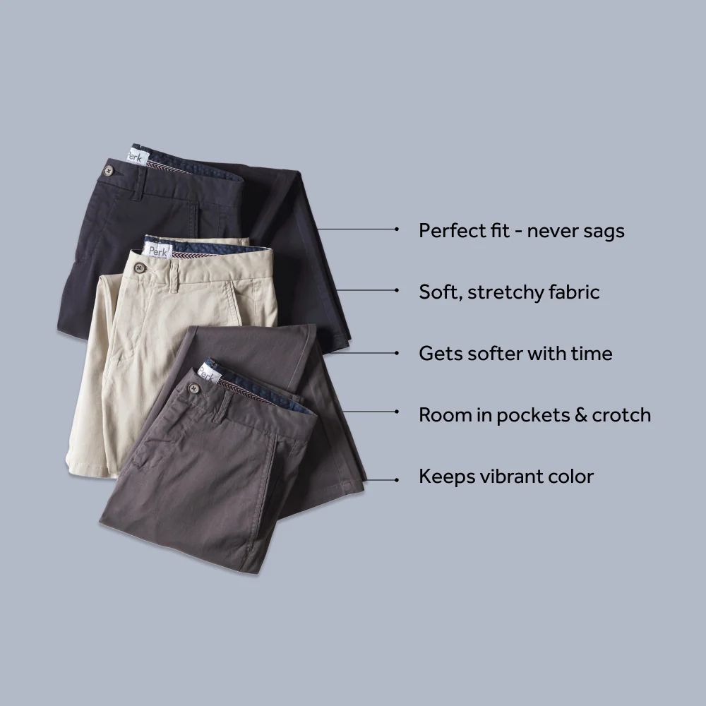 Feel Good Solid Black Chinos - Image 22
